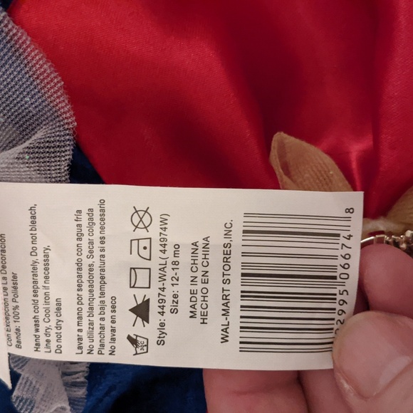 LIL' SNOW WHITE Dress Deluxe Costume Disney Little Princess 12-18m Halloween - Picture 3 of 11